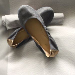 Cole Haan denim ballet flats